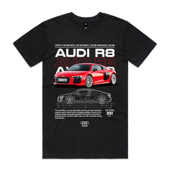 Audi R8 Tee