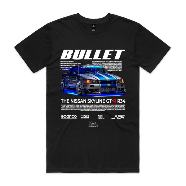 BULLET Nissan Skyline R34 Tee